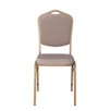 Стул Хит 20, велюр бежевый Реми 14, каркас золото муар