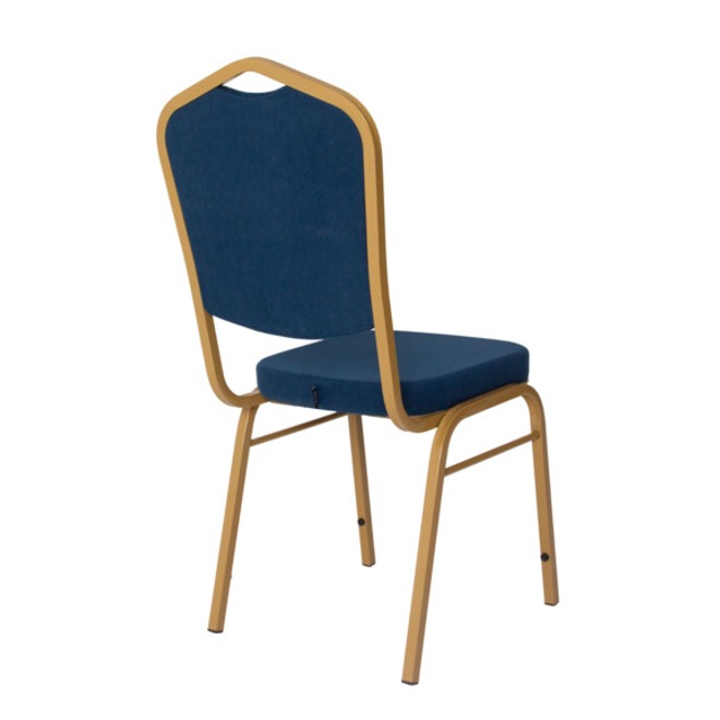 Стул Хит 20, велюр синий Реми 78, каркас золото
