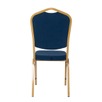 Стул Хит 20, велюр синий Реми 78, каркас золото