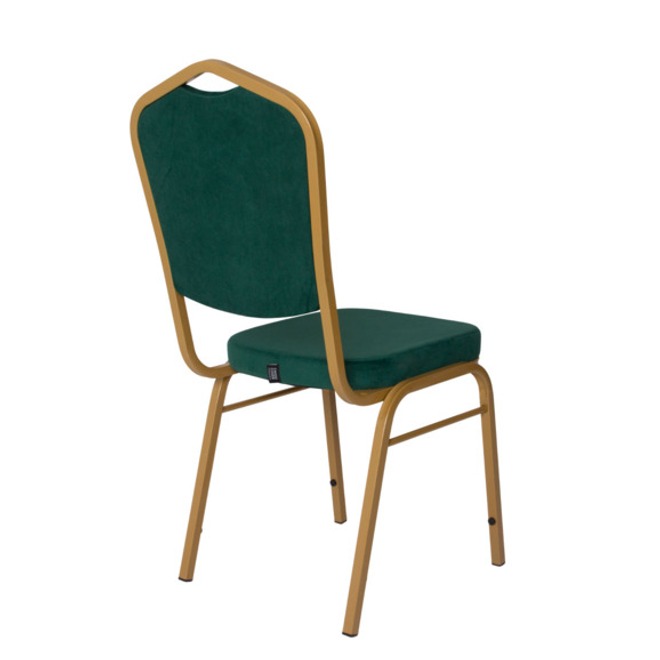 Стул Хит 20, велюр зеленый Реми 69, каркас золото