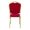 Стул Хит 20, велюр красный велютто 38, каркас золото
